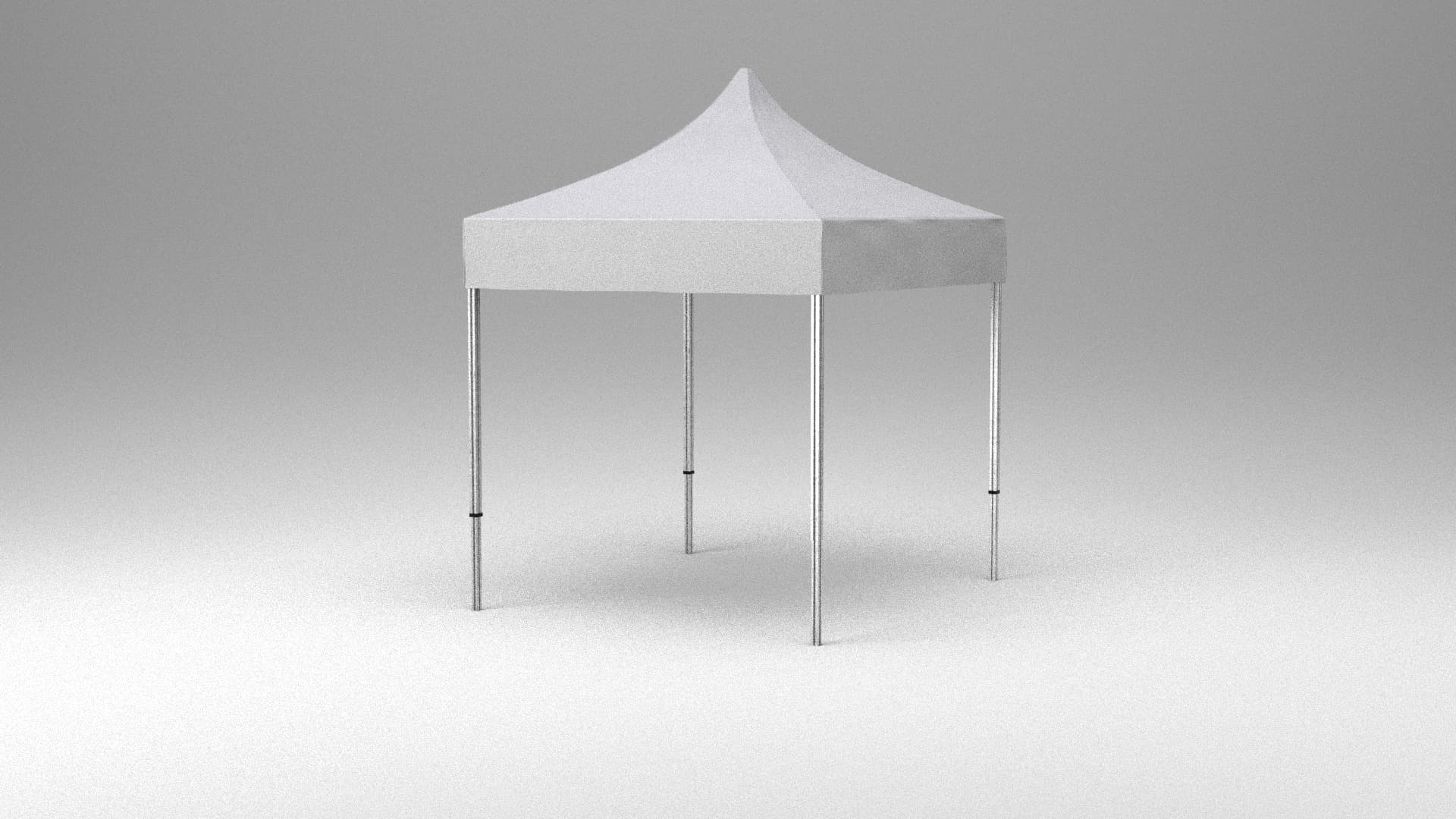 Pop-up telt på 3x3m