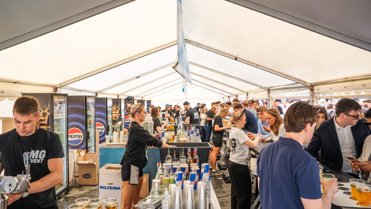 Rammetelt på 6m bredde