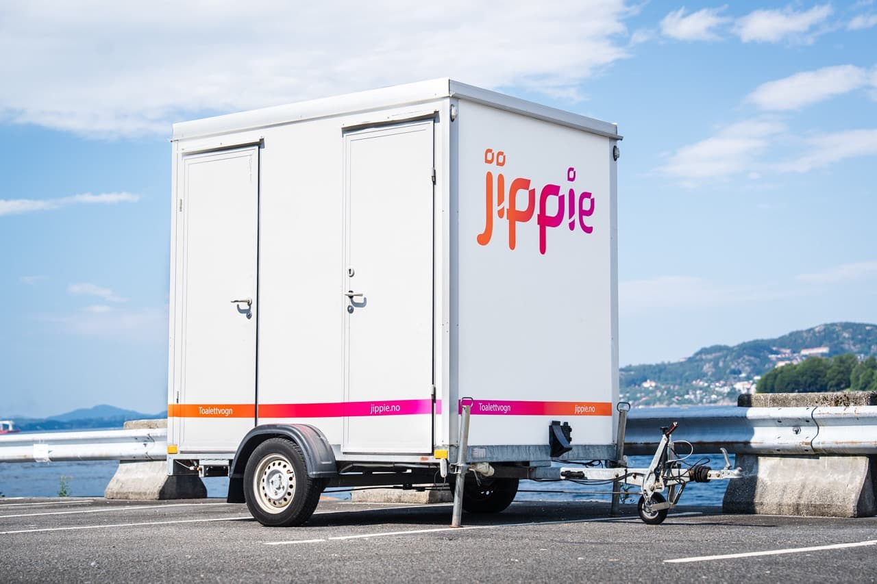 Toalettvogn til leie i Bergen, utleie av toalettvogn og leie toalett i Bergen